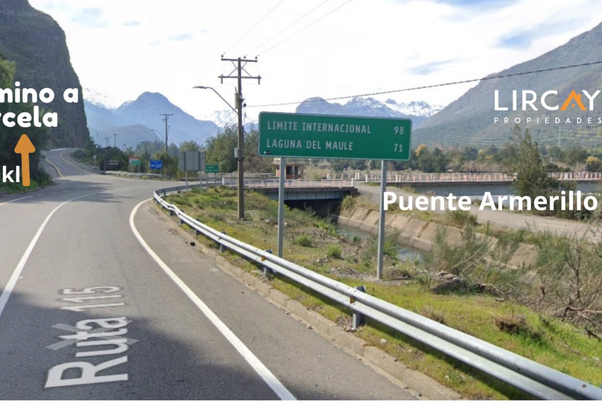 Parcela en Venta Precordillera Comuna San Clemente