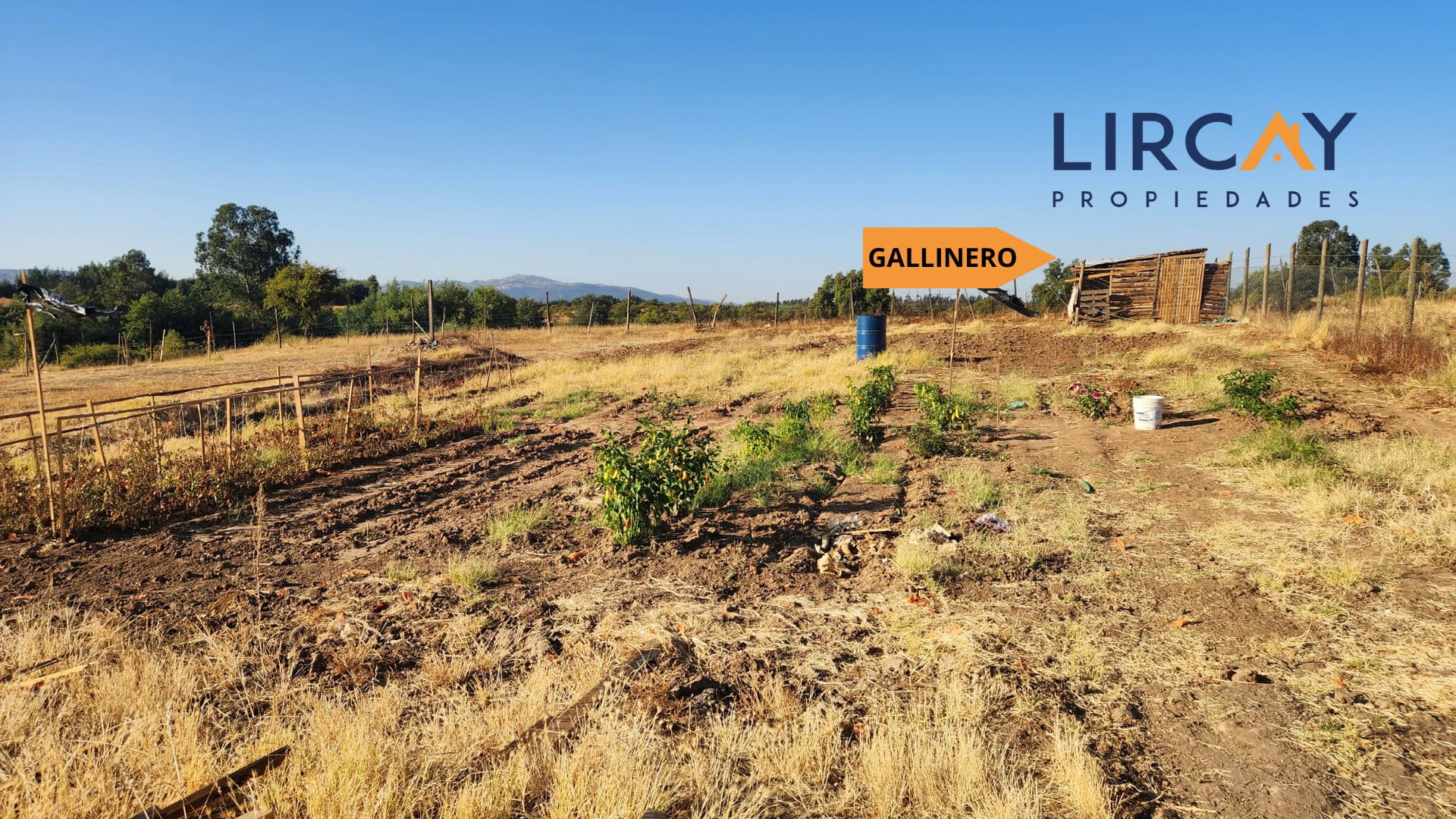 25 En Venta Parcela con Casa en San Rafael.