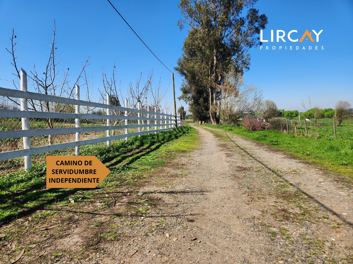 Parcela en Venta sector Los Gomeros, Pelarco.