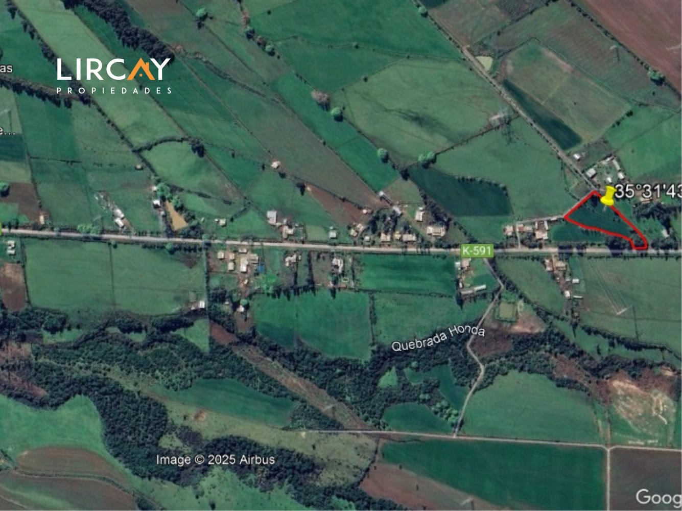 2 Lote en Venta 6.500 mts2 sector Lomillas, San Clemente, Región del Maule.