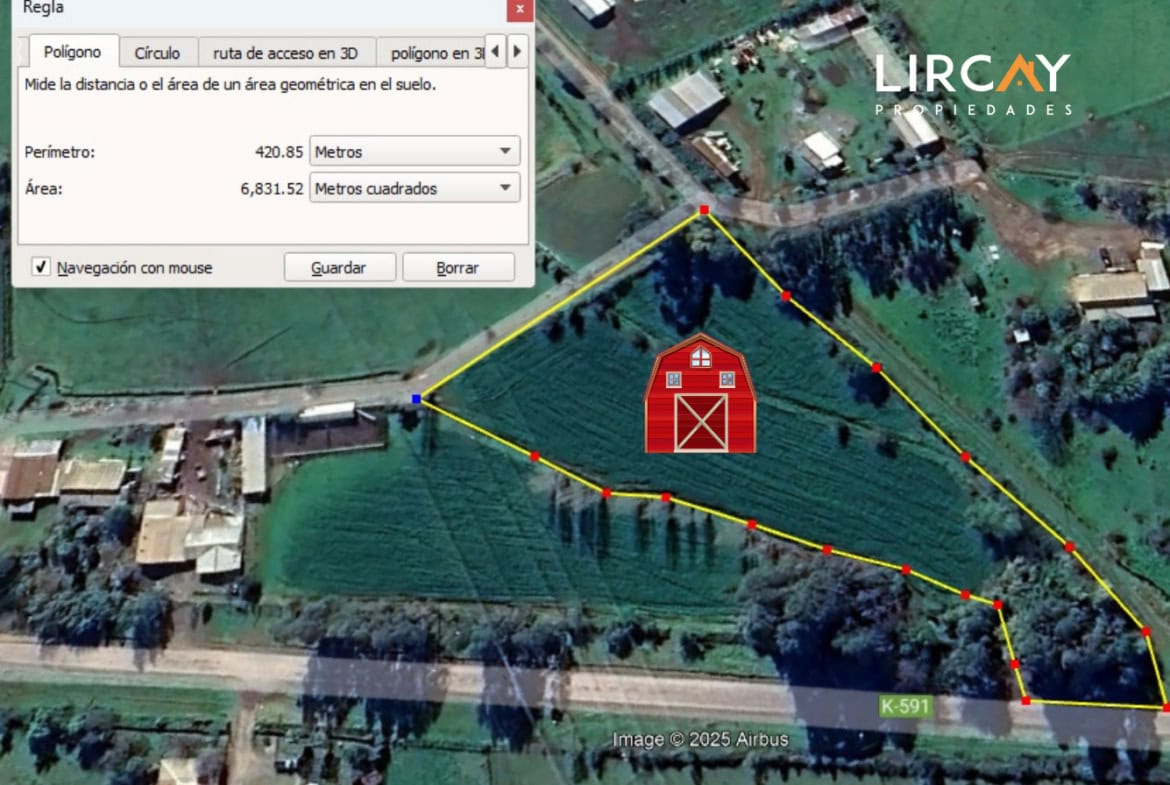 Lote en Venta 6.500 mts2 sector Lomillas, San Clemente, Región del Maule.