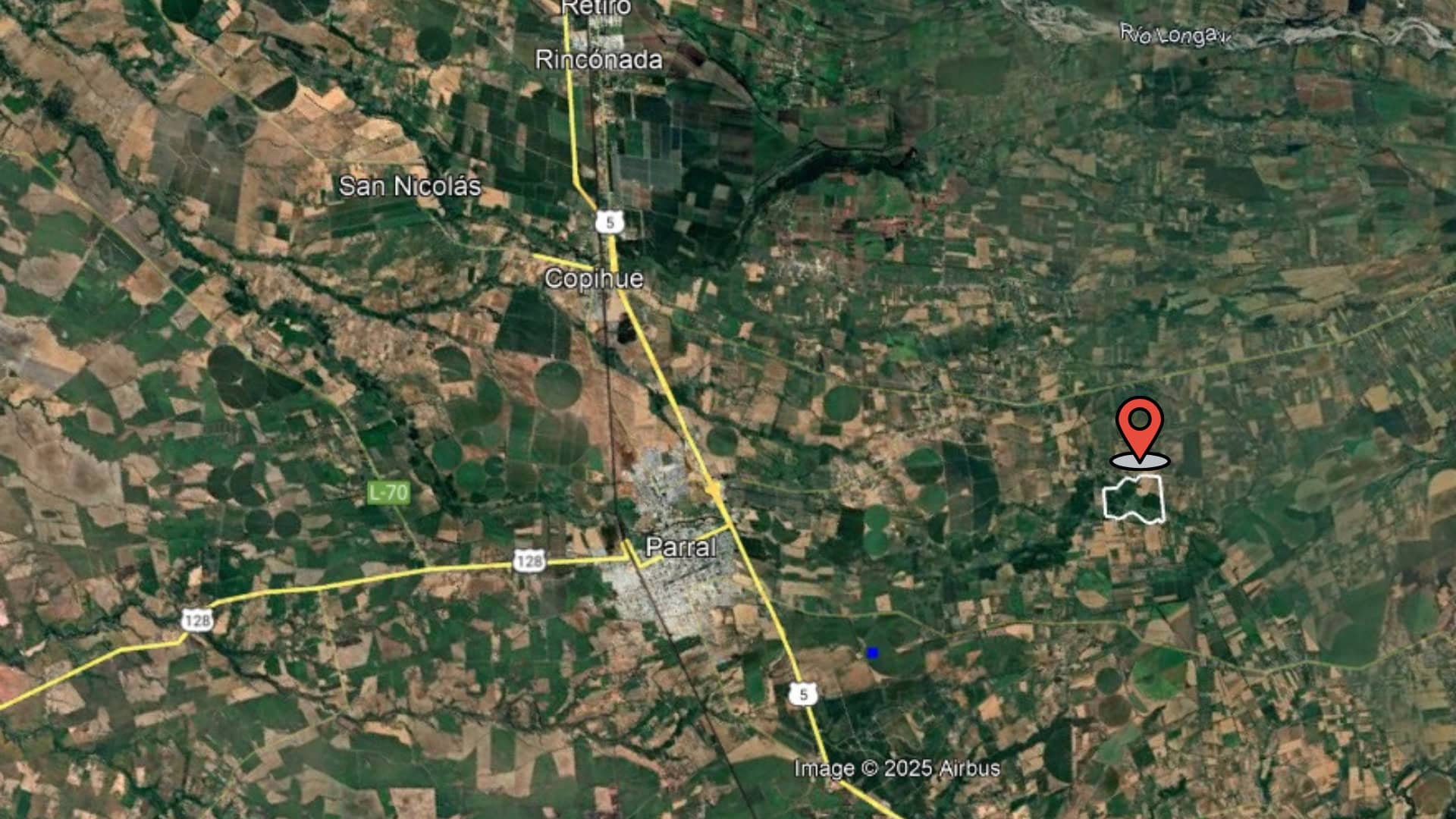 12 Gran Terreno en Venta comunas Parral-Retiro