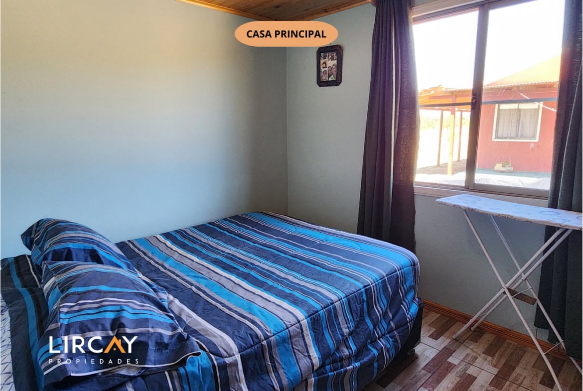Parcela de 5.000 m² en San Rafael con Dos Casas Construidas y Terreno Plano