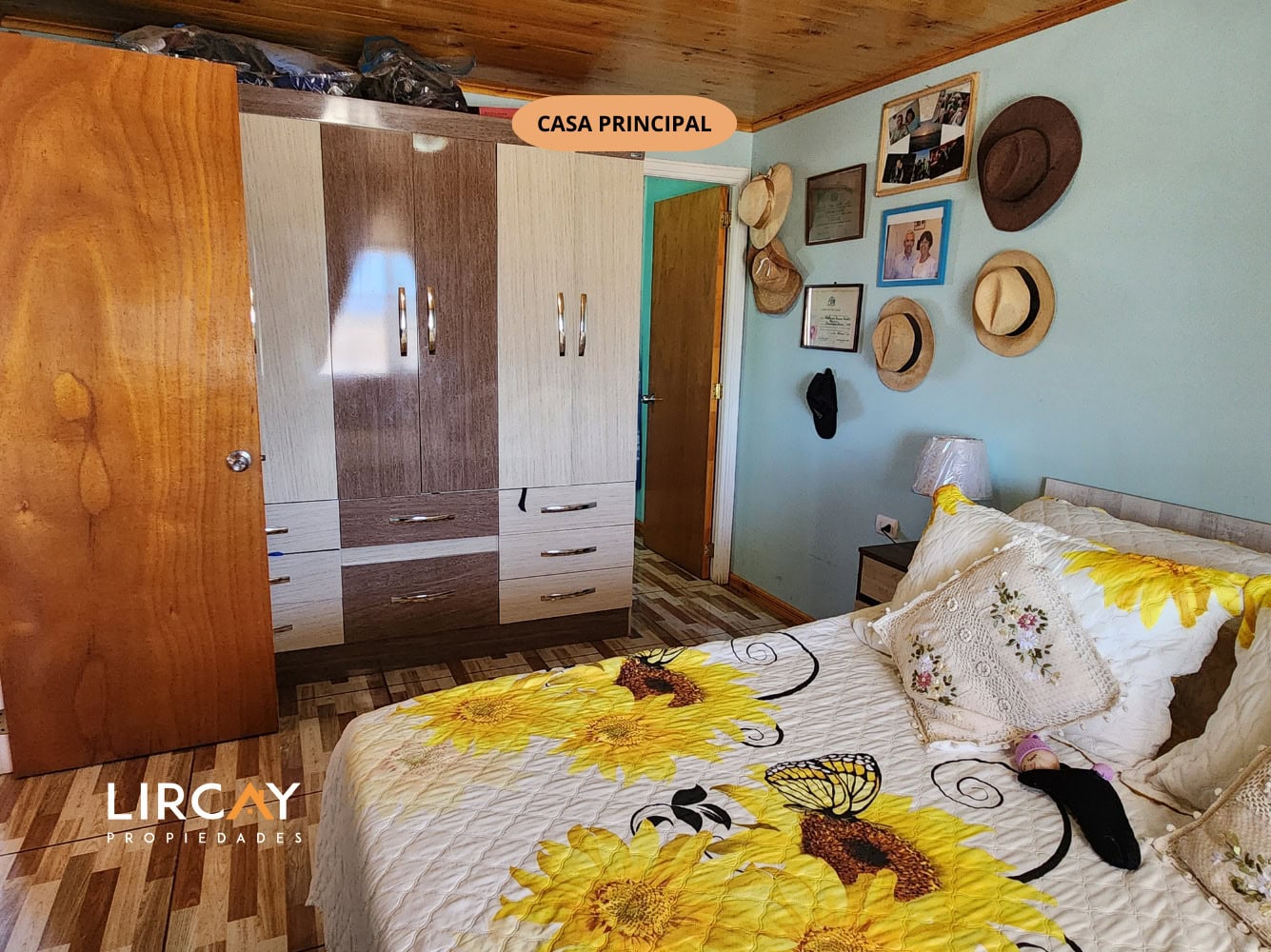 Parcela de 5.000 m² en San Rafael con Dos Casas Construidas y Terreno Plano