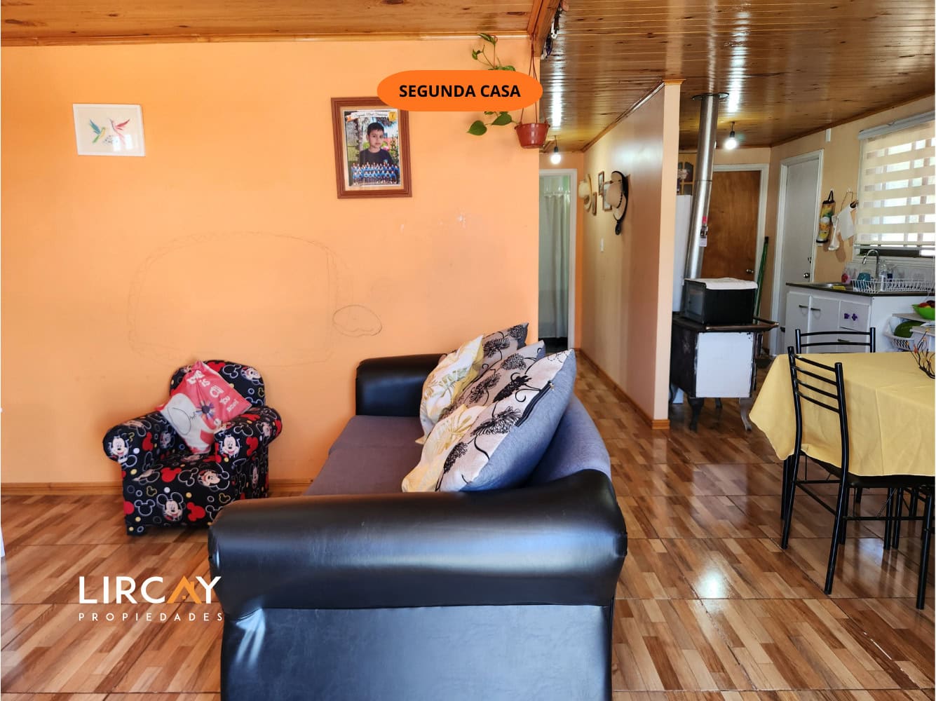 Parcela de 5.000 m² en San Rafael con Dos Casas Construidas y Terreno Plano
