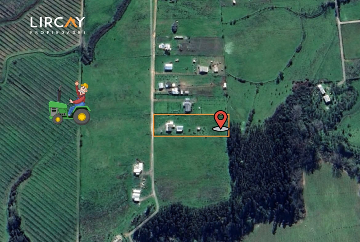 Parcela de 5.000 m² en San Rafael con Dos Casas Construidas y Terreno Plano