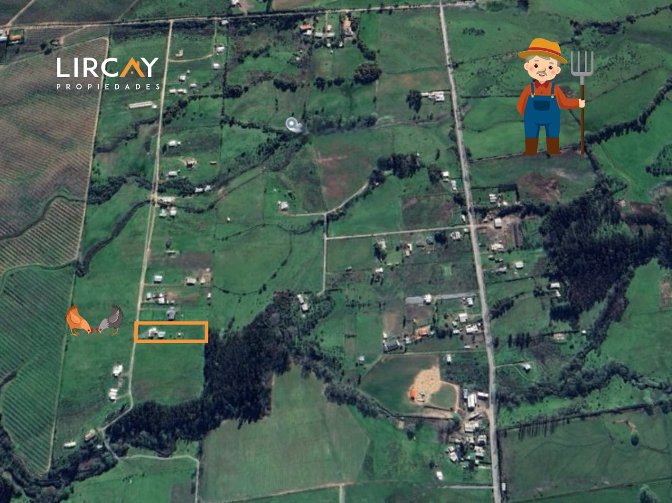 Parcela de 5.000 m² en San Rafael con Dos Casas Construidas y Terreno Plano