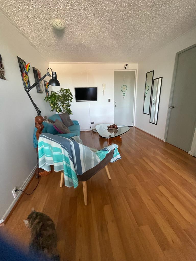 5 Vive en el corazón de Talca: departamento a pasos de Plaza de Armas con terraza y excelente conectividad!