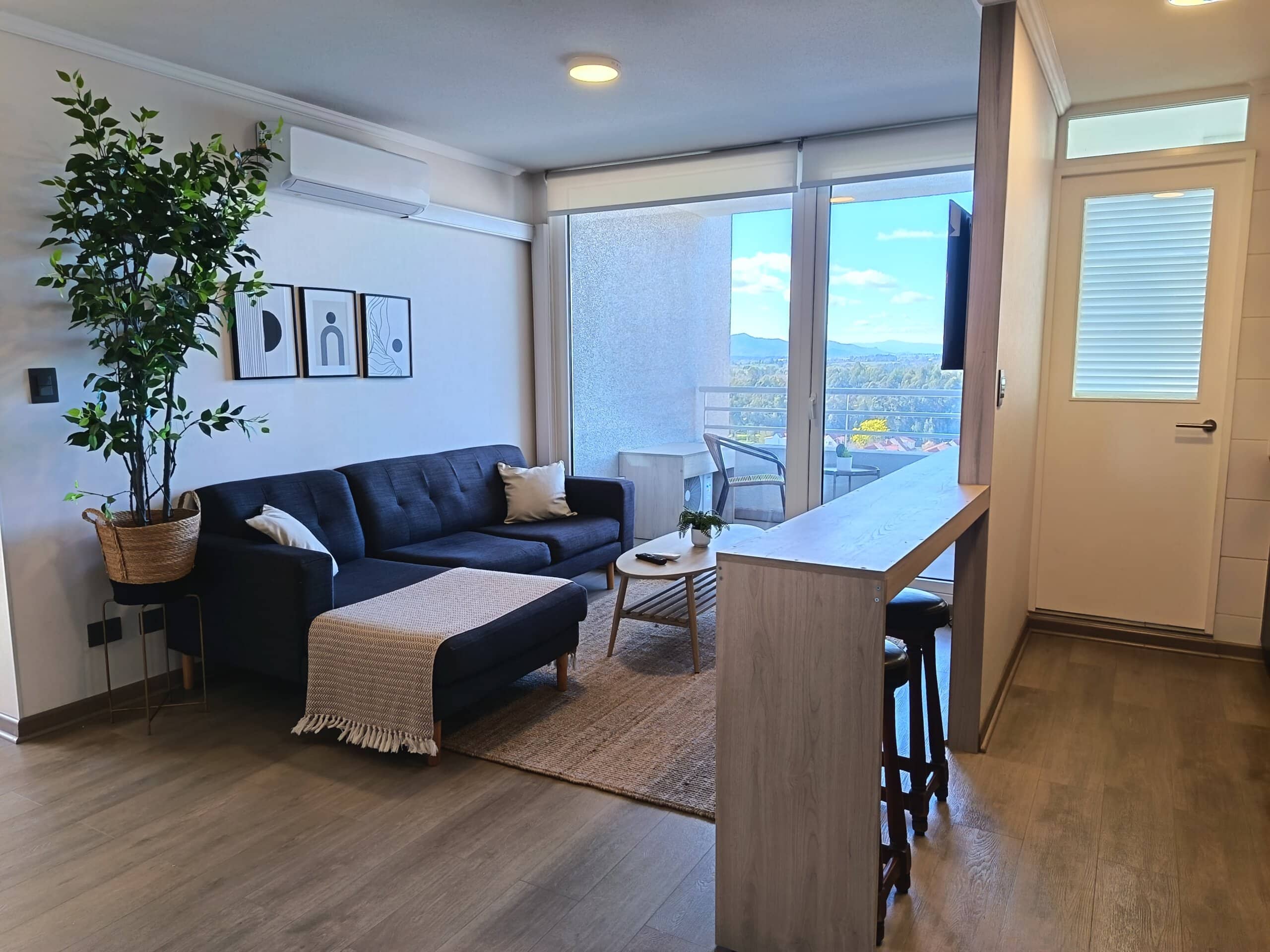 Departamento nuevo y amoblado en Arriendo en Talca. Frente UTAL