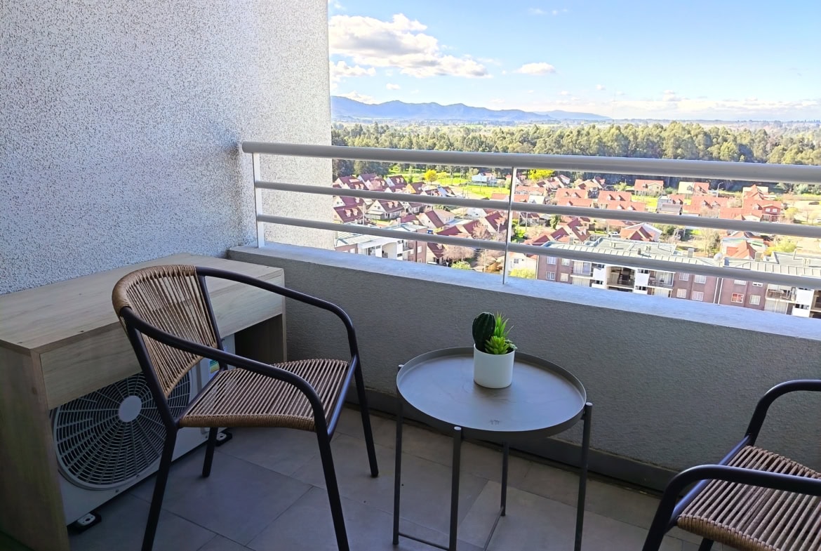 Departamento nuevo y amoblado en Arriendo en Talca. Frente UTAL