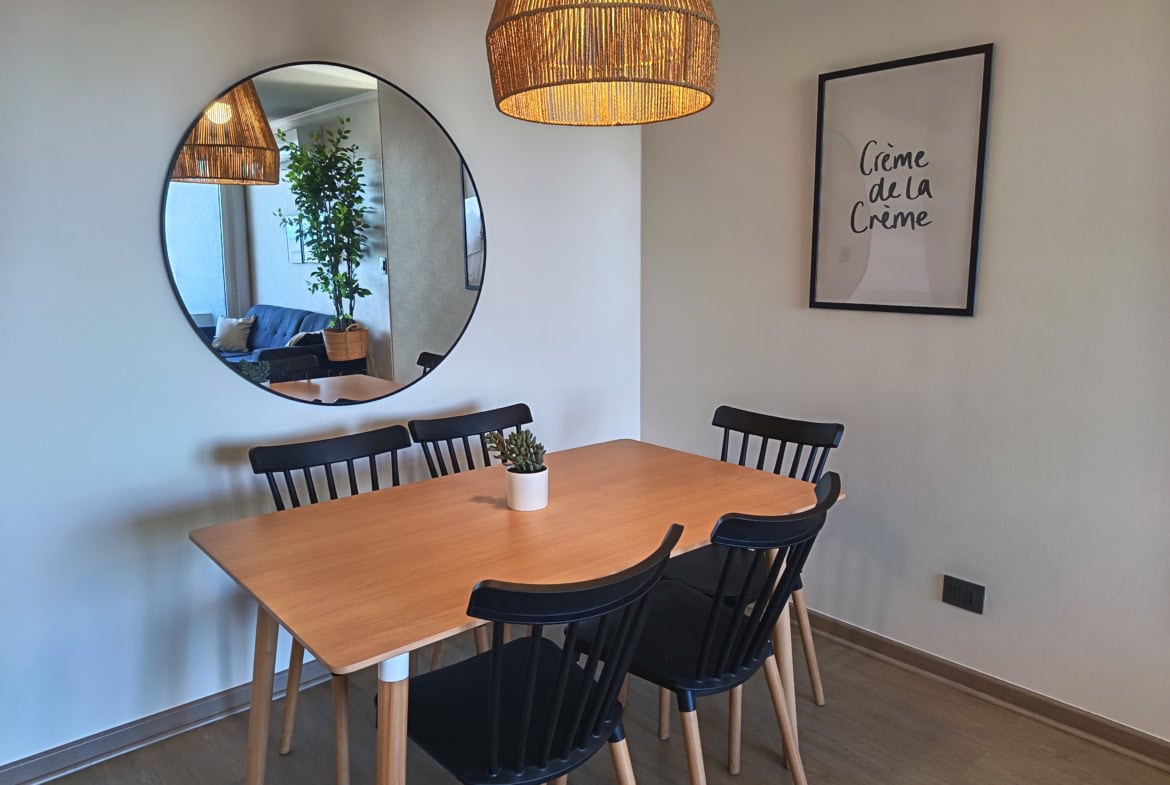 Departamento nuevo y amoblado en Arriendo en Talca. Frente UTAL
