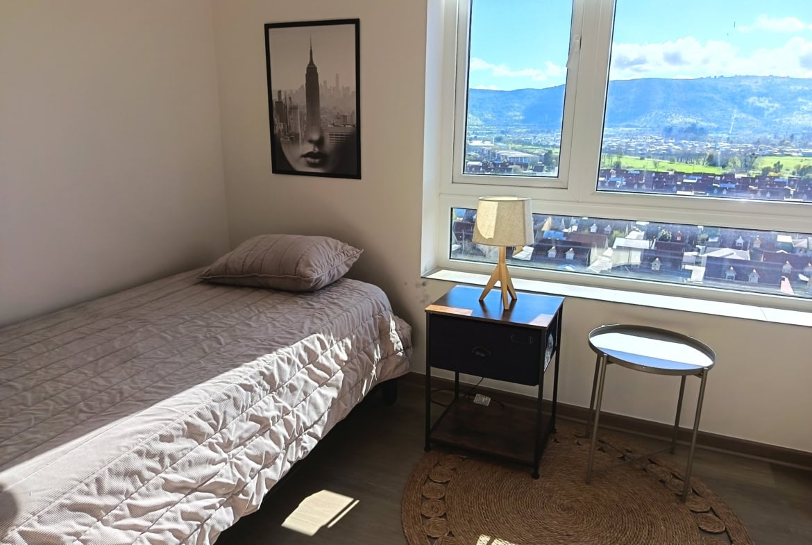 Departamento nuevo y amoblado en Arriendo en Talca. Frente UTAL